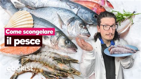 Scongelamento corretto del pesce