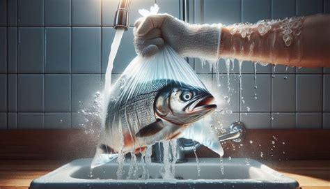 Scongelare in acqua fredda