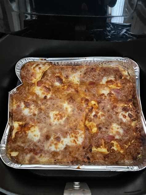 Scongelare lasagne in friggitrice ad aria