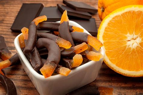 Scorze di arancia al cioccolato