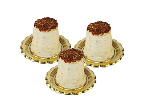 Semifreddo al torroncino monoporzione