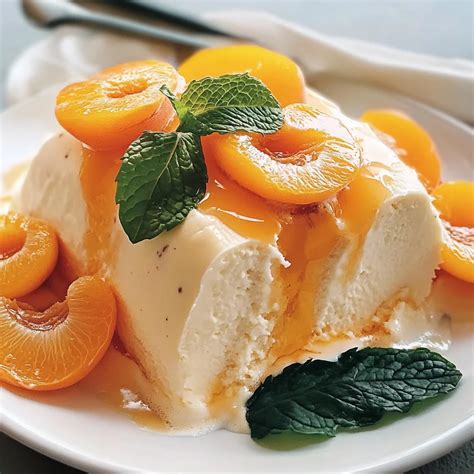 Semifreddo con albicocche