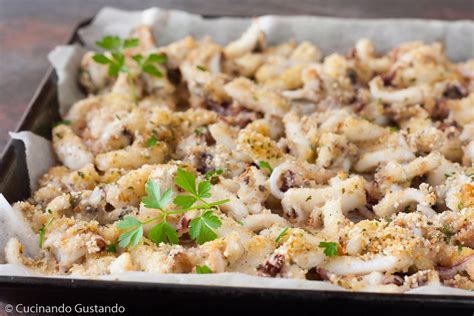 Seppie Gratinate al Forno