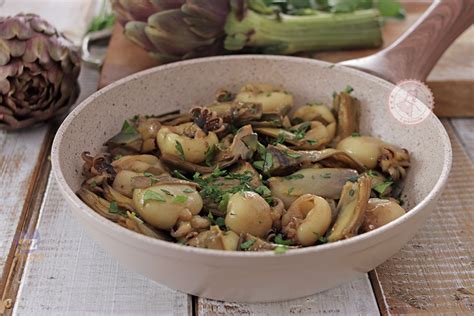 Seppie con Carciofi