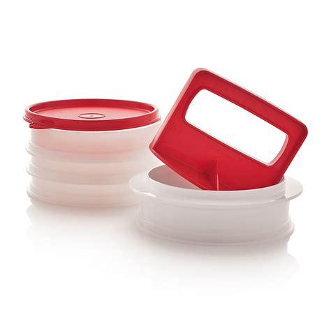 Set Hamburger Tupperware