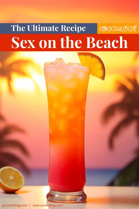 Sex on the Beach Cocktail