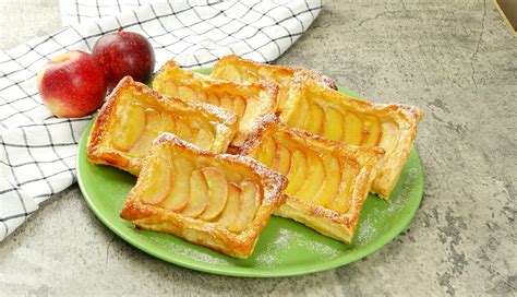 Sfogliatine alle mele pronte