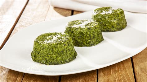 Sformatini di Spinaci