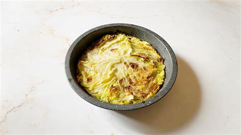 Sformato di verza e salsiccia