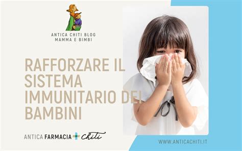 Sistema Immunitario Bambini
