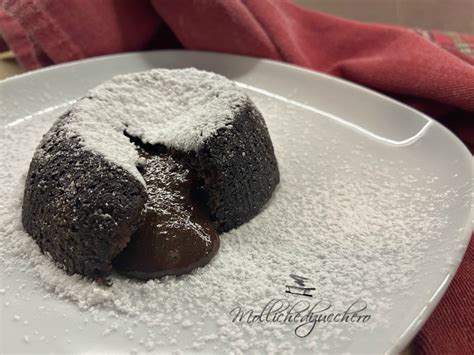 Soufflé al cacao con cuore extra fondente