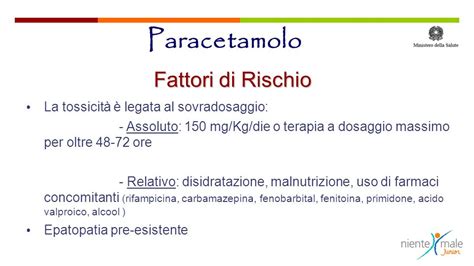 Sovradosaggio Paracetamolo