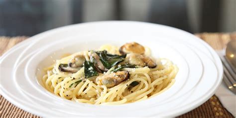 Spaghetti Cozze e Pecorino