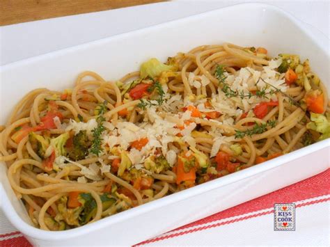 Spaghetti Integrali con Verdure