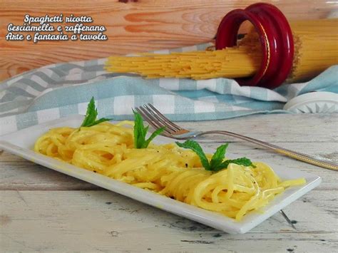 Spaghetti Ricotta e Zafferano