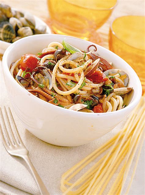 Spaghetti Vongole e Funghi