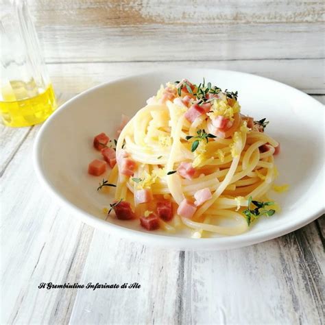 Spaghetti al Prosciutto Cotto