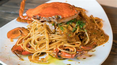 Spaghetti al granchio
