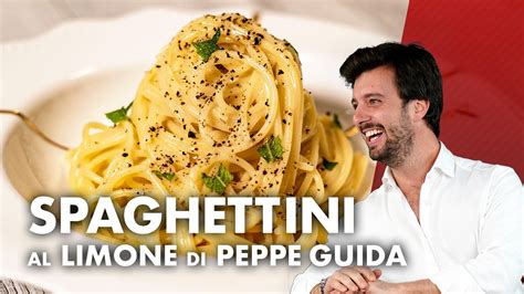 Spaghetti al limone di Peppe Guida