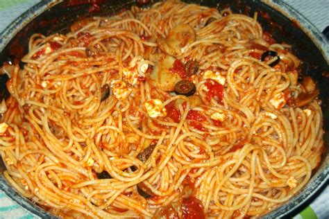 Spaghetti alla Greca