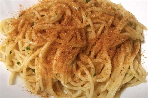 Spaghetti alla bottarga sarda