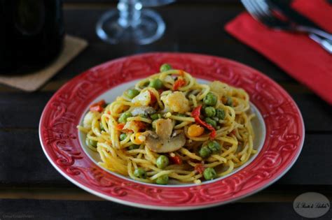 Spaghetti alla chitarra con verdure