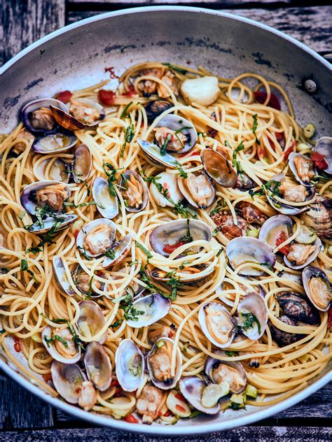 Spaghetti alle Vongole pronti
