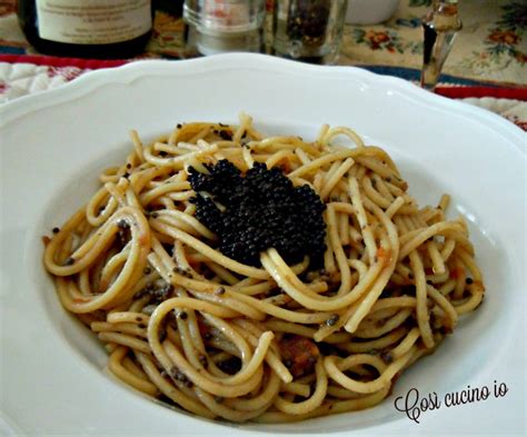 Spaghetti alle uova di lompo