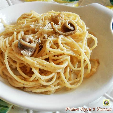 Spaghetti con Acciughe