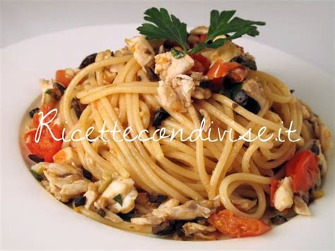Spaghetti con Branzino