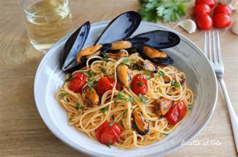 Spaghetti con Cozze e Pomodorini
