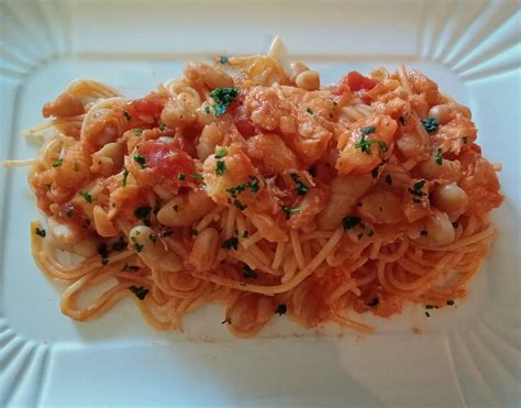 Spaghetti con Fagioli Cannellini