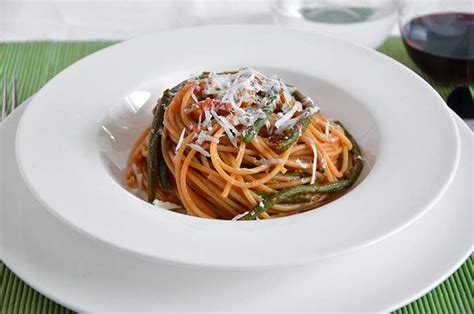 Spaghetti con Fagiolini