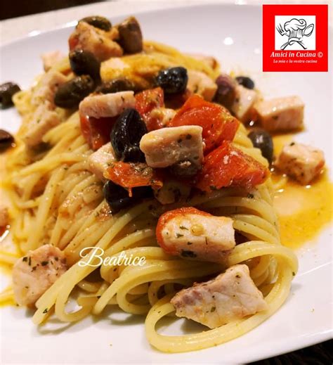 Spaghetti con Pesce Spada e Pomodorini