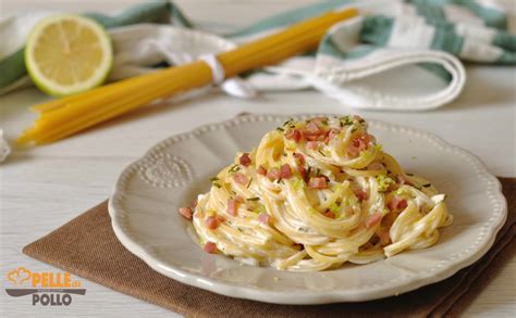 Spaghetti con Speck e Panna