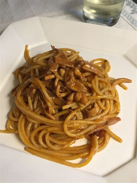 Spaghetti con Totani