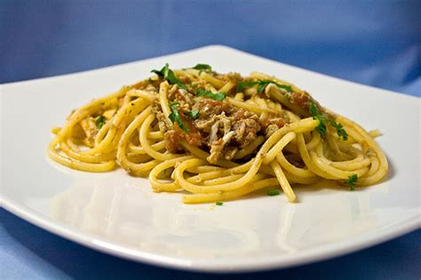 Spaghetti con i Bianchetti