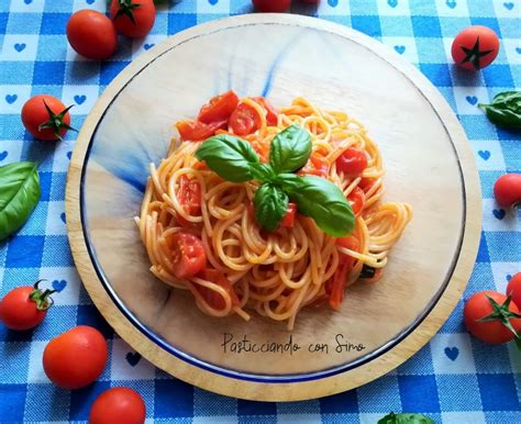 Spaghetti con pomodorini