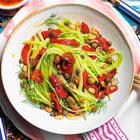 Spaghetti di Cetrioli e Peperoni