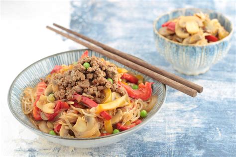 Spaghetti di Manzo con Verdure