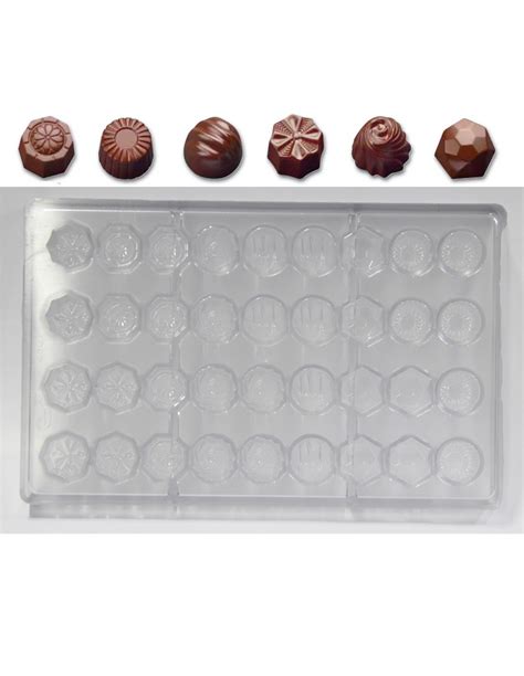 Stampi in policarbonato per cioccolato