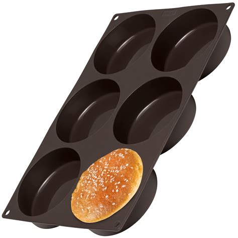 Stampo per pane hamburger Silikomart