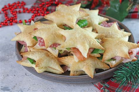 Stelle di pasta sfoglia