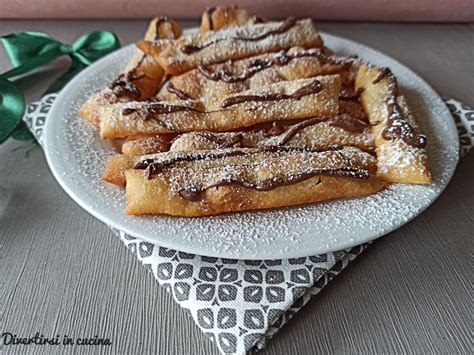 Straccetti di pizza alla Nutella