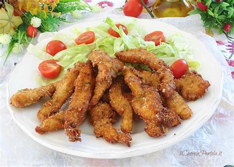 Straccetti di pollo fritti