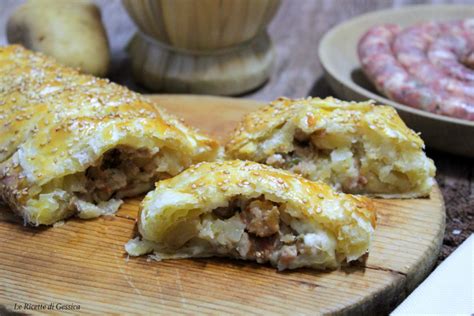 Strudel Salsiccia e Patate
