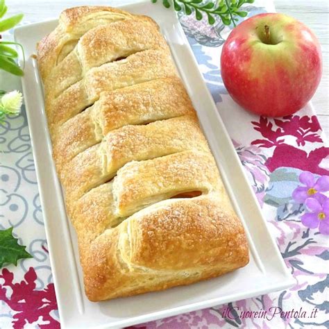 Strudel di mele con pasta sfoglia