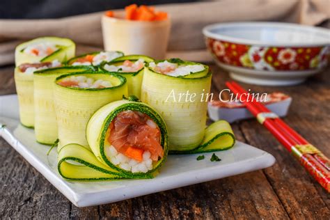 Sushi All'Italiana con Bietole e Salmone