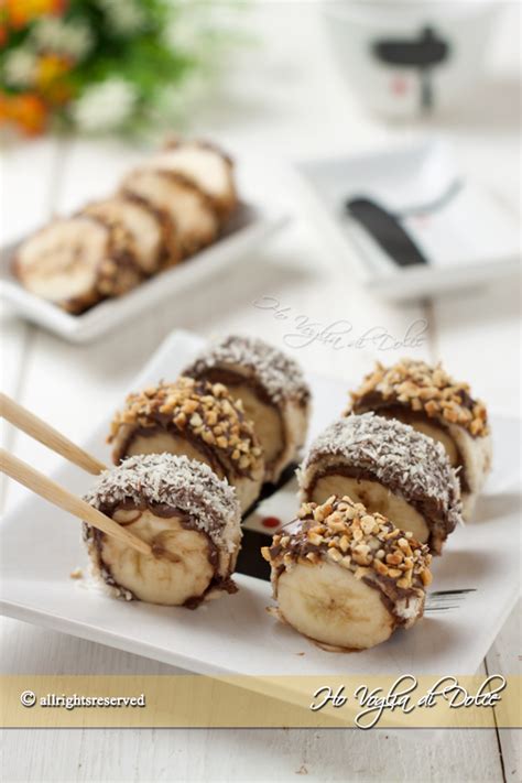 Sushi Dolce con Banana e Nutella