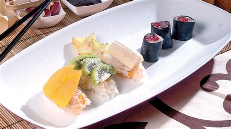 Sushi Dolce con Frutta Fresca